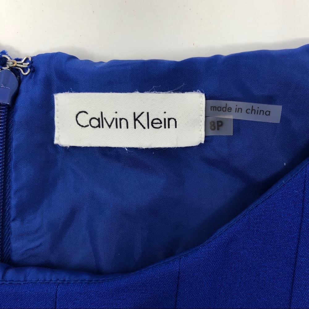 Calvin Klein pleaded fit and flare dress - Picture 3 of 4